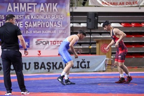 Ahmet Ayık U15 Erkekler Serbest Güreş Türkiye Şampiyonası’nın İlk Günü Sona Erdi