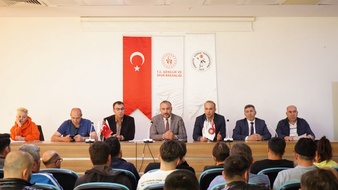 Cenk İldem U15 Erkekler Grekoromen Güreş Türkiye Şampiyonası Teknik Toplantısı yapıldı