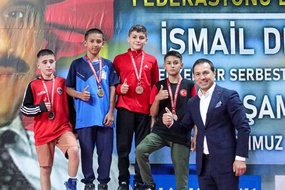 İsmail Demirci U11-U13 Erkekler Serbest Güreş Türkiye Şampiyonası’nda İlk Gün Tamamlandı