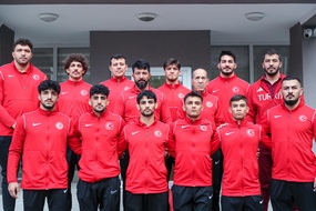 U23 Grekoromen Güreş Milli Takımımız, Dünya Şampiyonası için yola çıktı