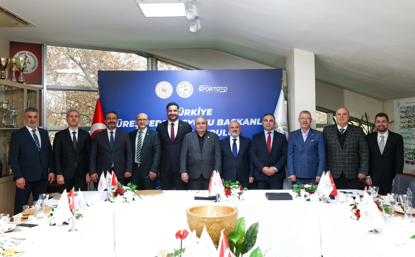 Türkiye Güreş Federasyonu Yönetim Kurulu İlk Toplantısını Gerçekleştirdi