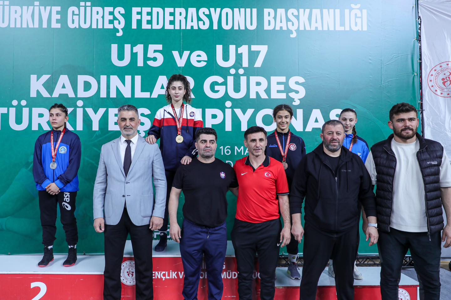 U17 Kadınlar Güreş Türkiye Şampiyonası’nda İlk Gün Tamamlandı.