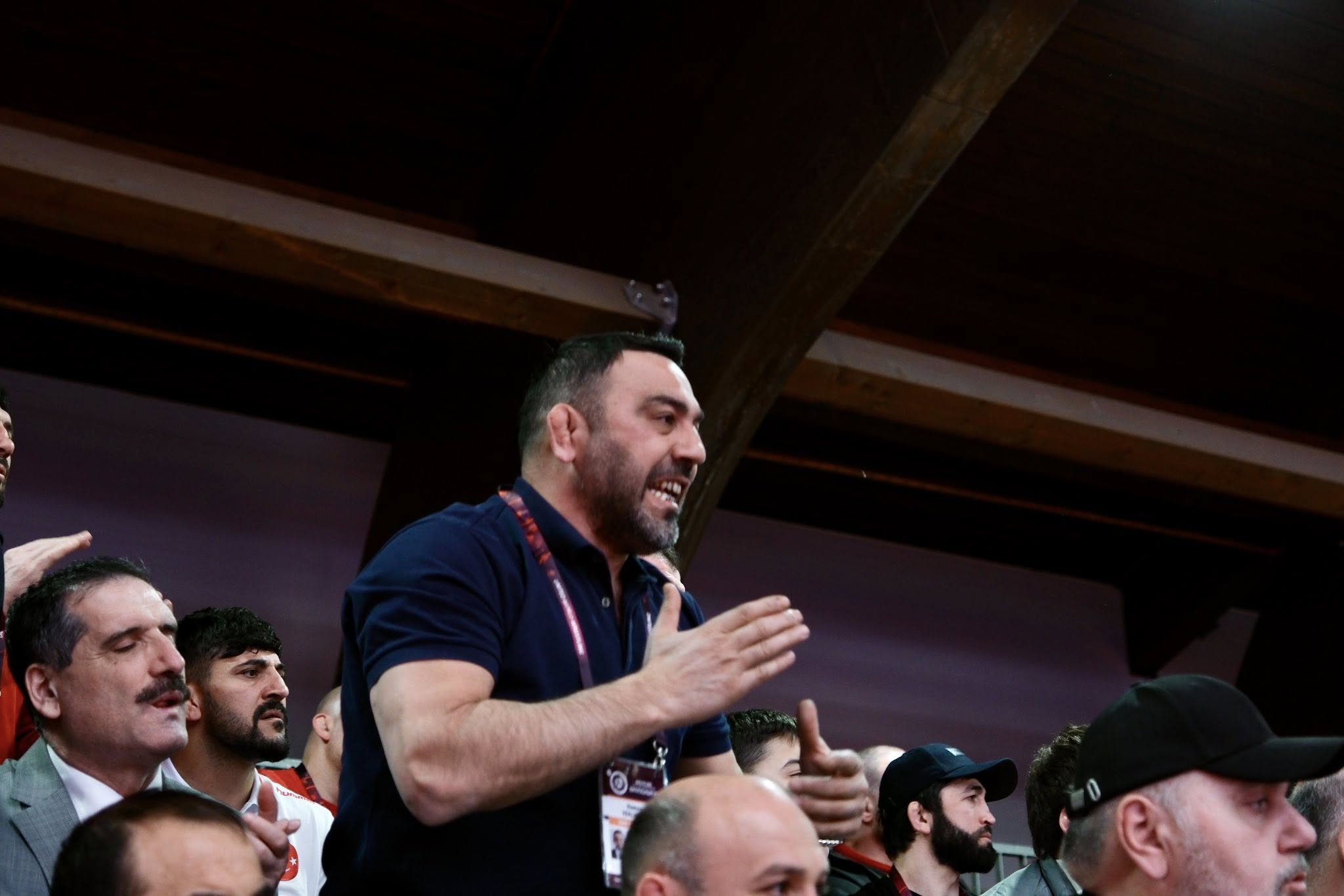 Gençlik ve Spor Bakan Yardımcımız Avrupa,Dünya,Olimpiyat Şampiyonumuz Hamza Yerlikaya, Avrupa Güreş Şampiyonası için Bratislavaya geldi.