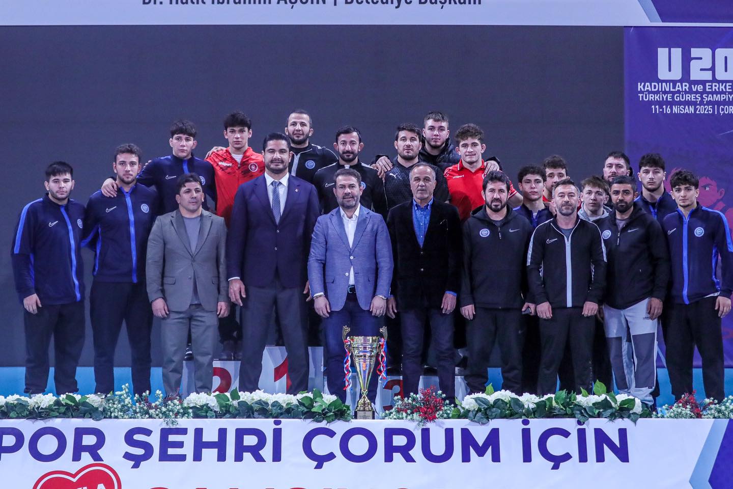 U20 Serbest Güreş Türkiye Şampiyonası Sona Erdi.