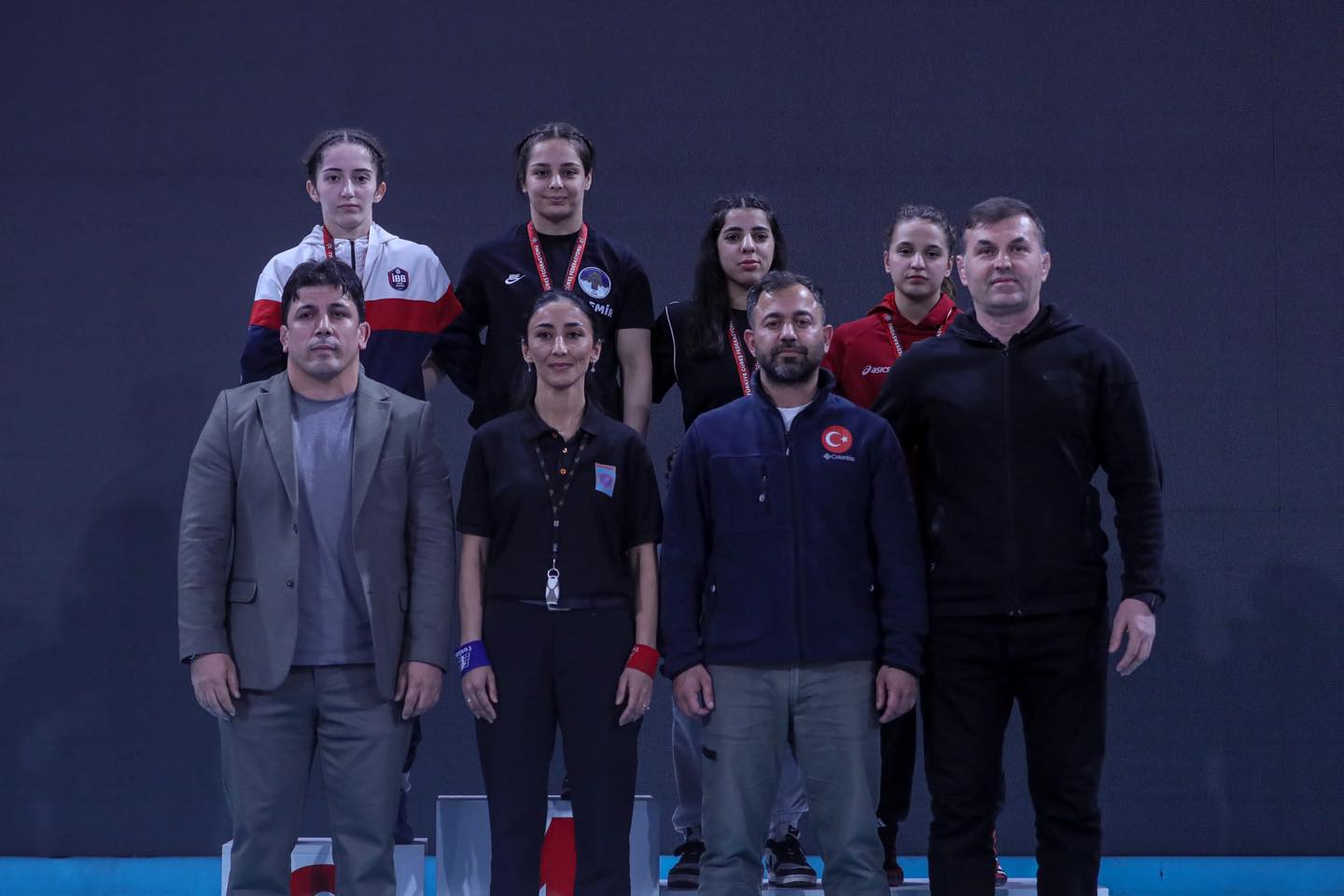 U20 Kadınlar Güreş Türkiye Şampiyonası’nda İlk Gün Sona Erdi.