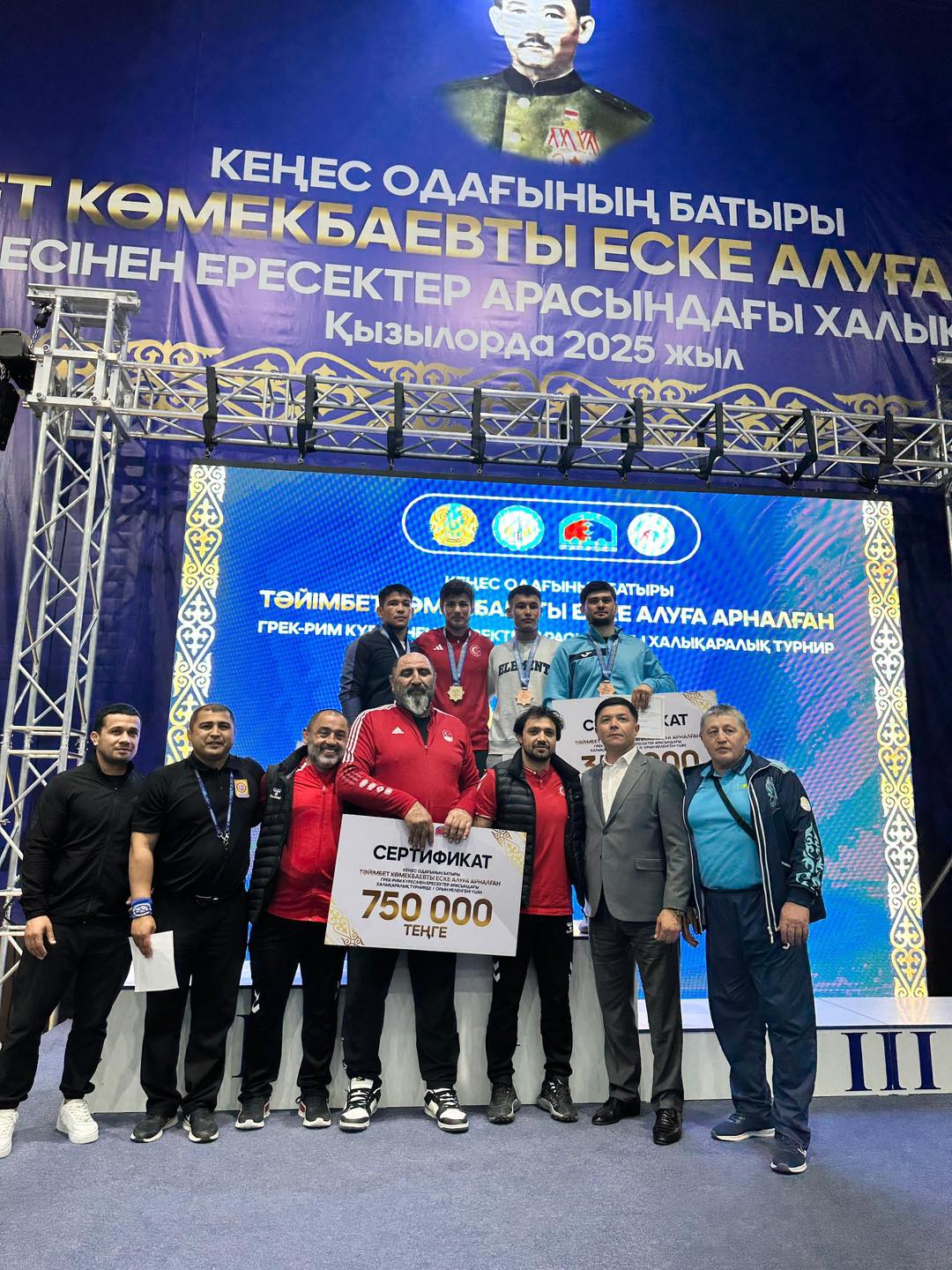 Grekoromen Güreş Milli Takımımız Kazakistan’dan 5 Madalya ile döndü.