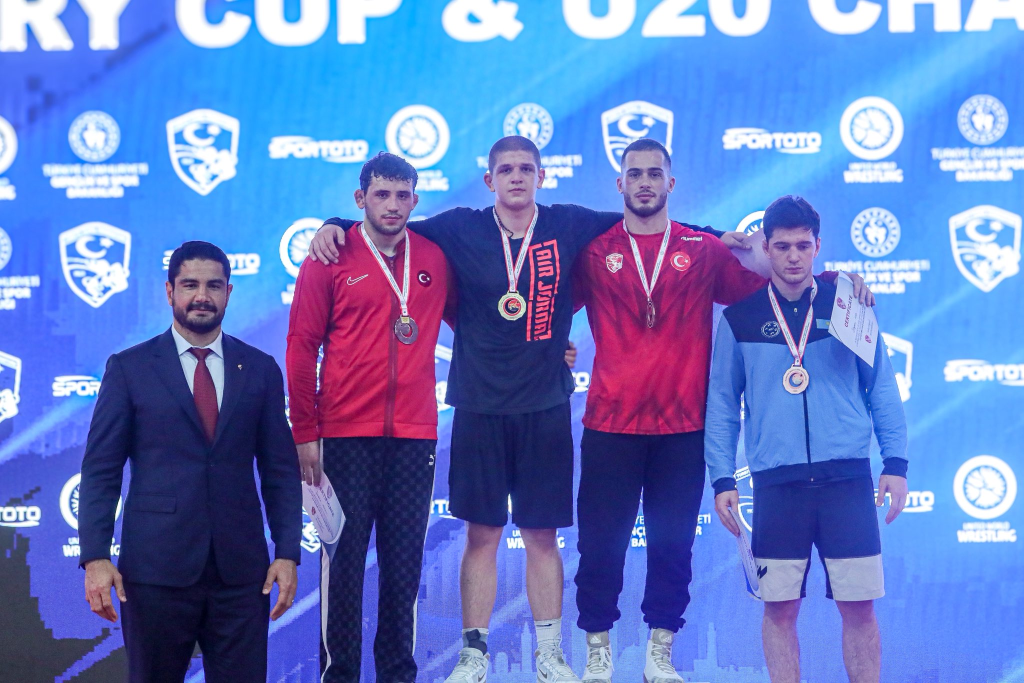 27. Uluslararası U20 Şampiyonlar Turnuvası Son Gün Müsabakaları ile Tamamlandı.