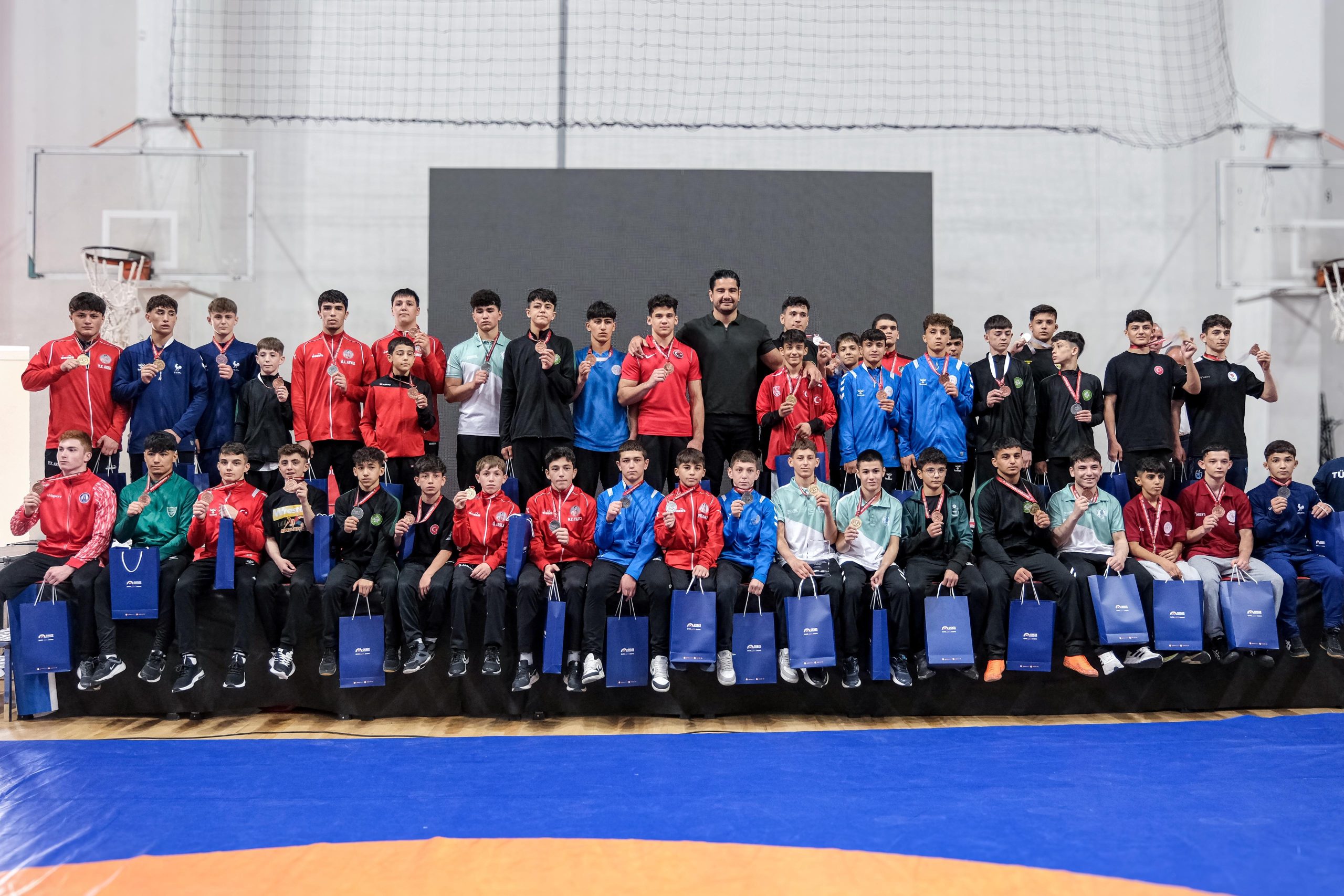 U15 Grekoromen Güreş Türkiye Şampiyonası Sona Erdi