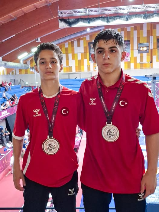 U15 Avrupa Şampiyonası’nda Gümüş ve Bronz Madalya!