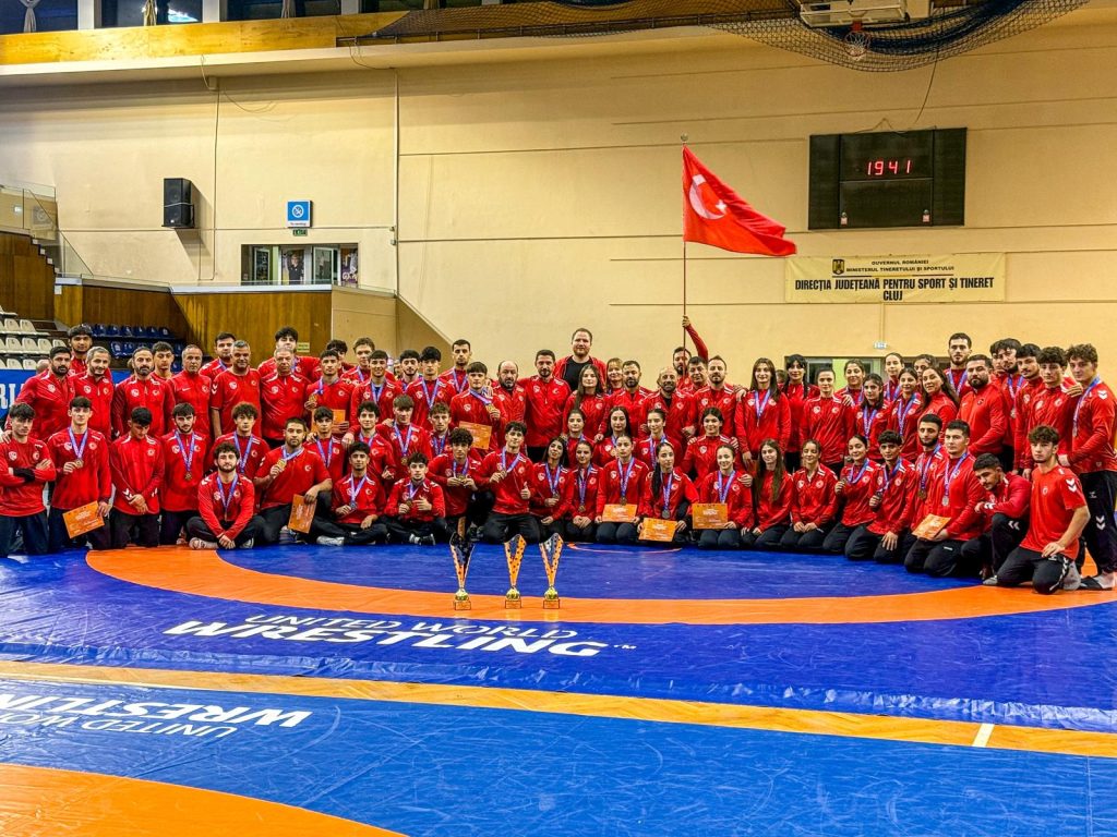U20 Güreş Milli Takımlarım Balkan Şampiyonu
