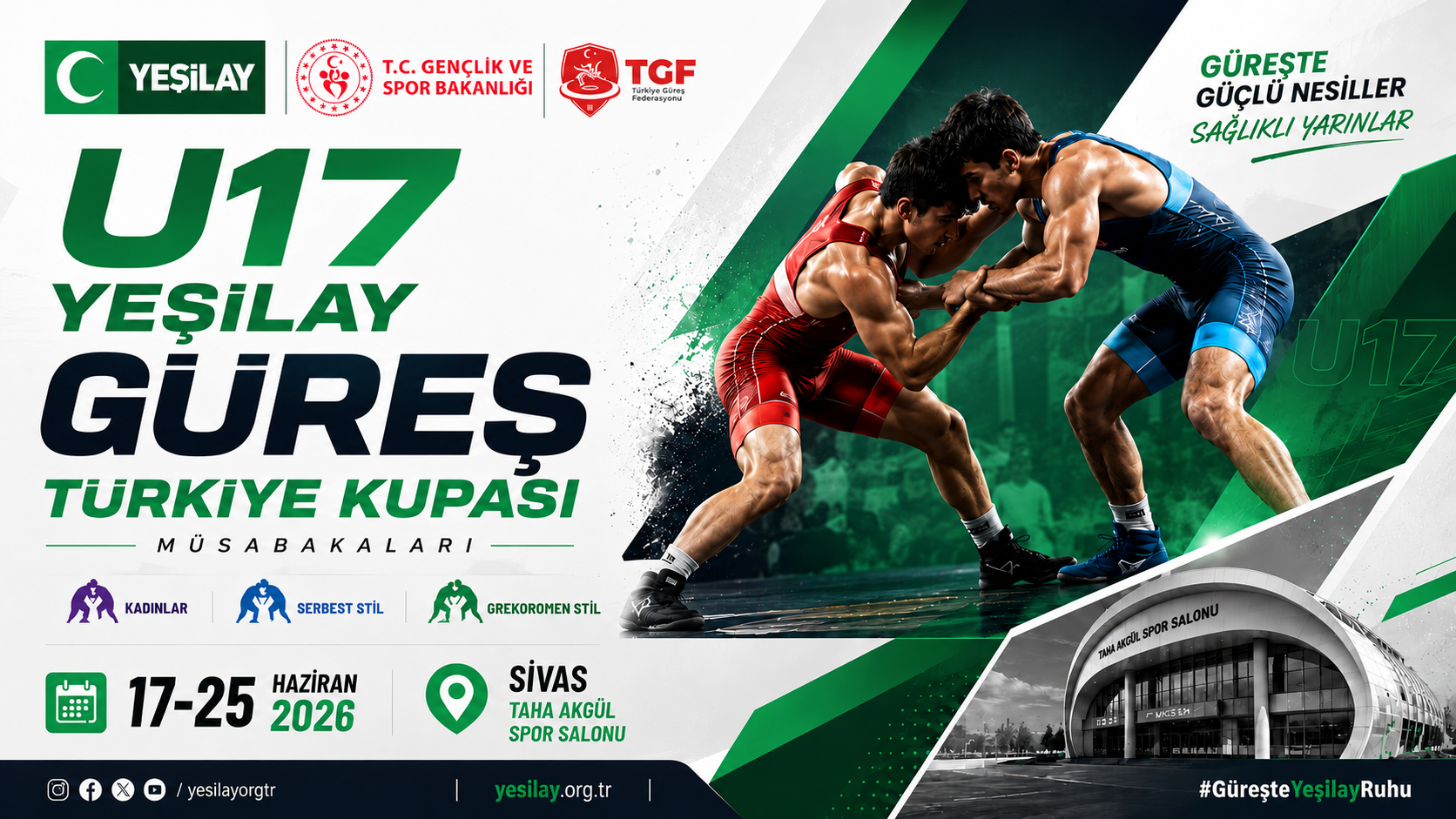 B-Minderi | 6.Gün | U17 GS-YEŞİLAY GÜREŞ TÜRKİYE KUPASI MÜSABAKALARI | Sivas | 17-25 Haziran 2026